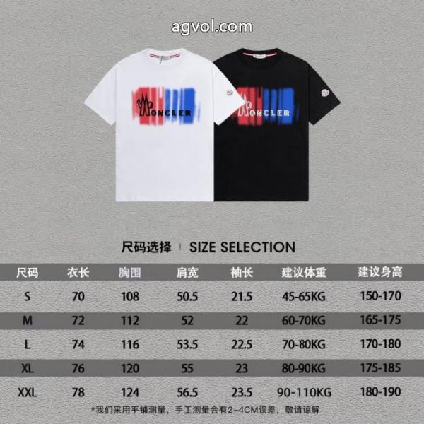 MONCLER半袖Tシャツ早い者勝ち 肌触りが良い 夏大人気のアイテムブランド コピー バック 4