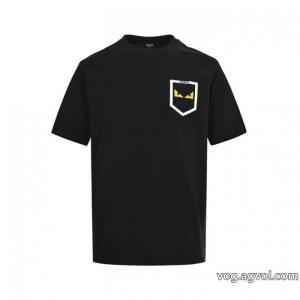 永遠の定番 最新☆大人気☆話題沸騰 大胆なデザインコピー 商品 通販FENDI半袖Tシャツ