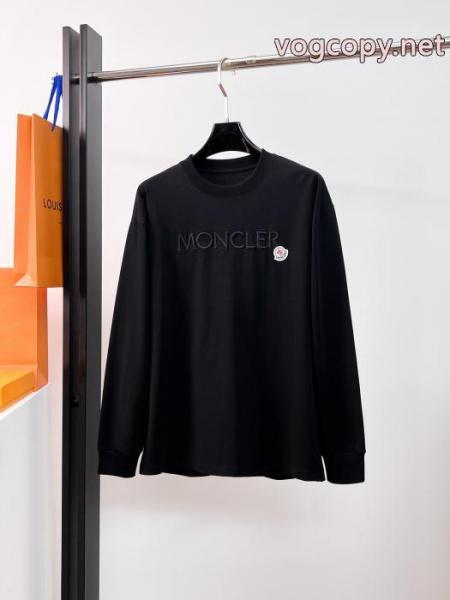 MONCLER決算在庫処分 品良くおしゃれ 抜け感のあるブランド レプリカ長袖Tシャツ 1
