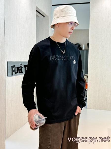 MONCLER決算在庫処分 品良くおしゃれ 抜け感のあるブランド レプリカ長袖Tシャツ 4