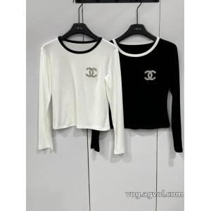 大人の定番 数量限定得価 コスパ最強新作におすすめコピー ブランド 通販CH長袖Tシャツ