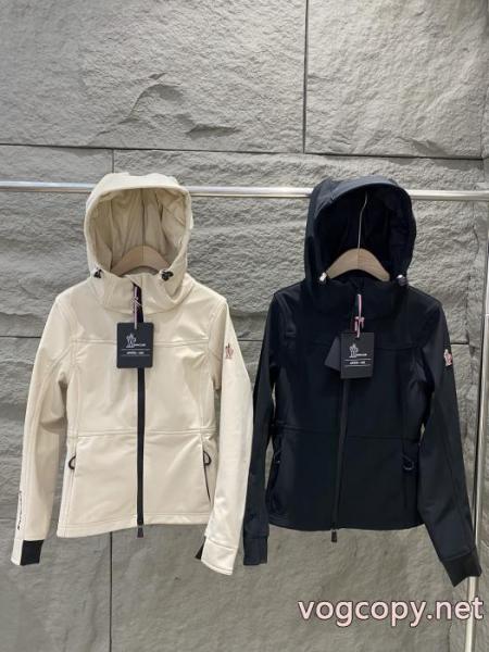 Monclerモンクレールレディースコート新型ソフトシェルスリムキャップアウトドアジャケット 1
