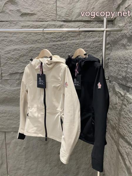 Monclerモンクレールレディースコート新型ソフトシェルスリムキャップアウトドアジャケット 3