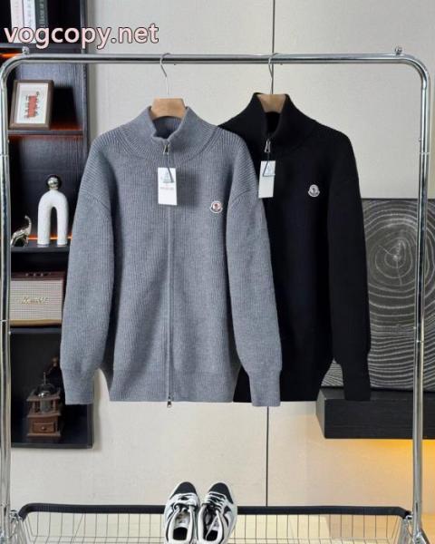 MONCLER/モンクレール新作ハイストリートネックニットコート男女同型 4